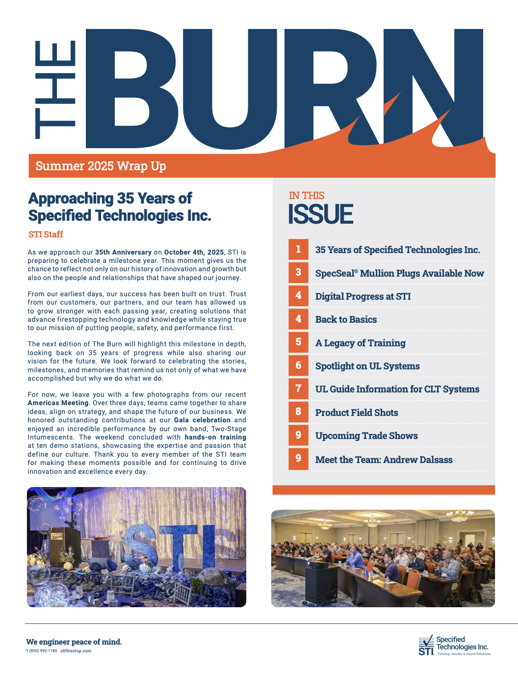 The Burn Newsletter - Summer 2025 Wrap Up